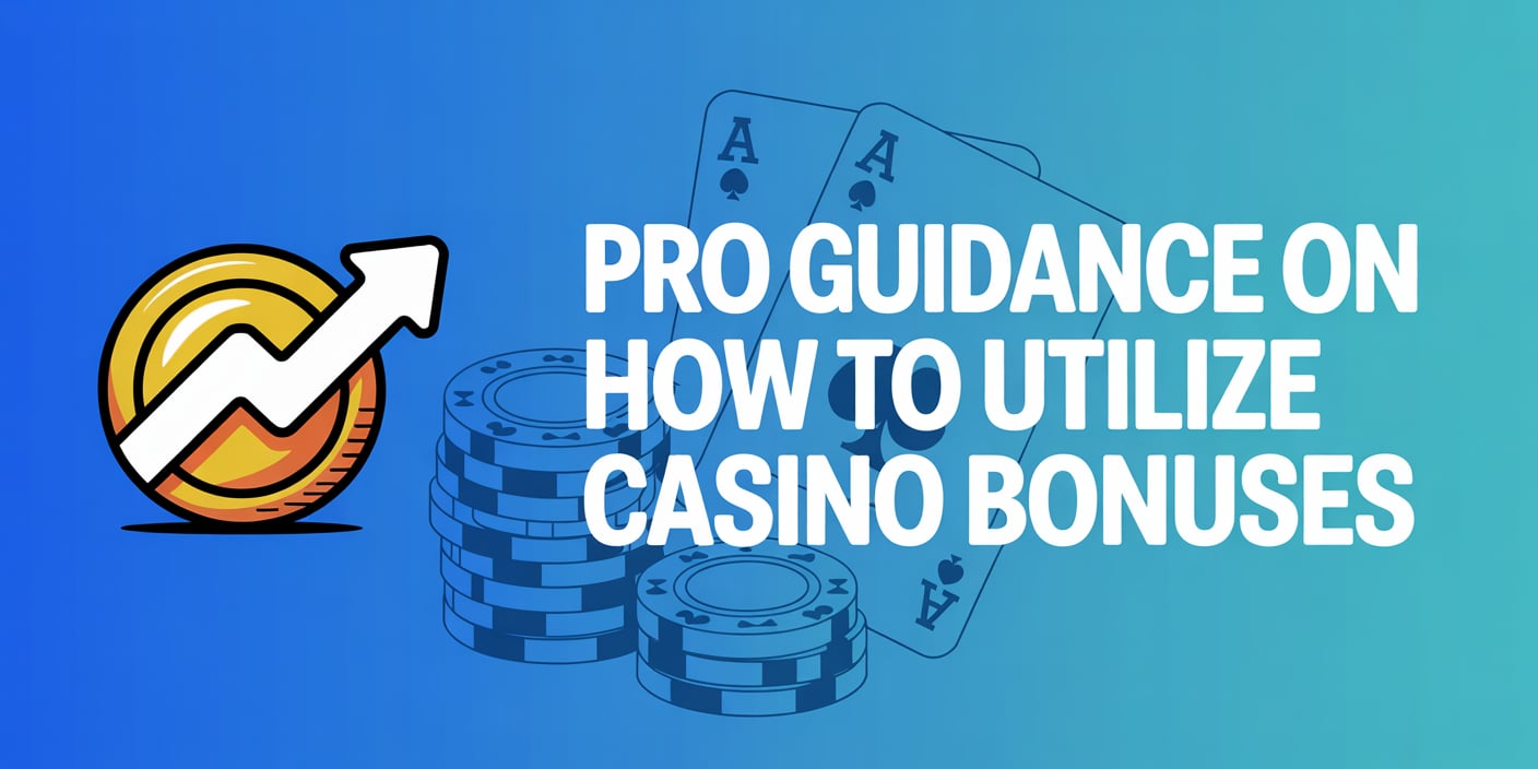 Pro Guidance on How to Utilize Casino Bonuses