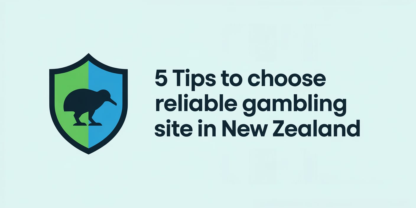 5 Tips to Choose Reliable Gambling Site in New Zealand